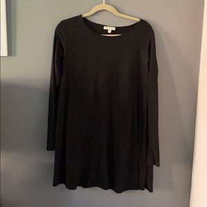 Black long sleeve dress